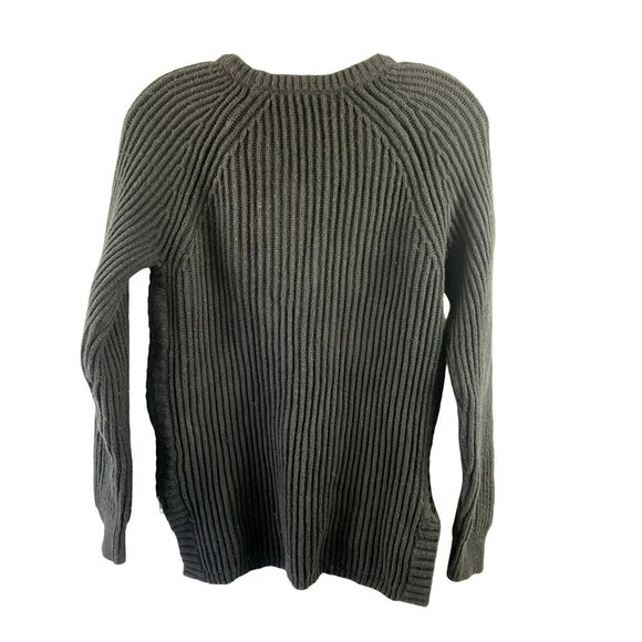 Madewell Women’s Black Sweater With Slit Sides - Picture 2 of 5